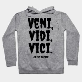 "Veni, vidi, vici." Julius Caesar Hoodie